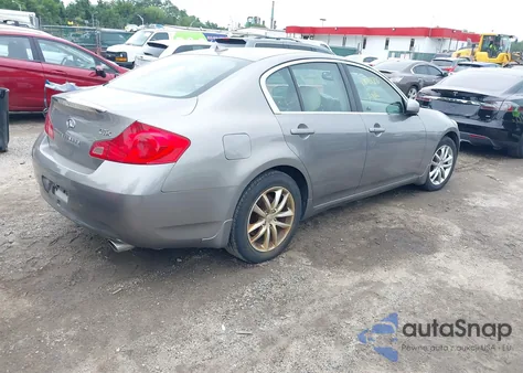 2007 Infiniti G35X из США, поврежденный, VIN JNKBV61F37M819392